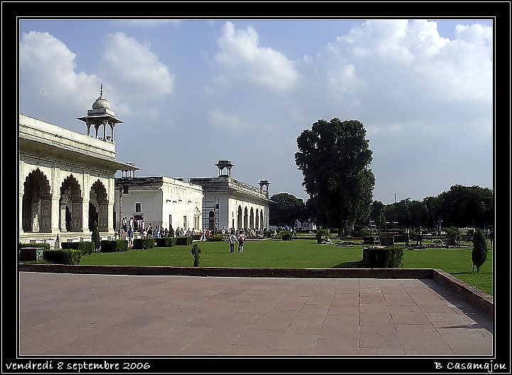 New Delhi - Fort Rouge (17).jpg - Red Fort, vue interiere